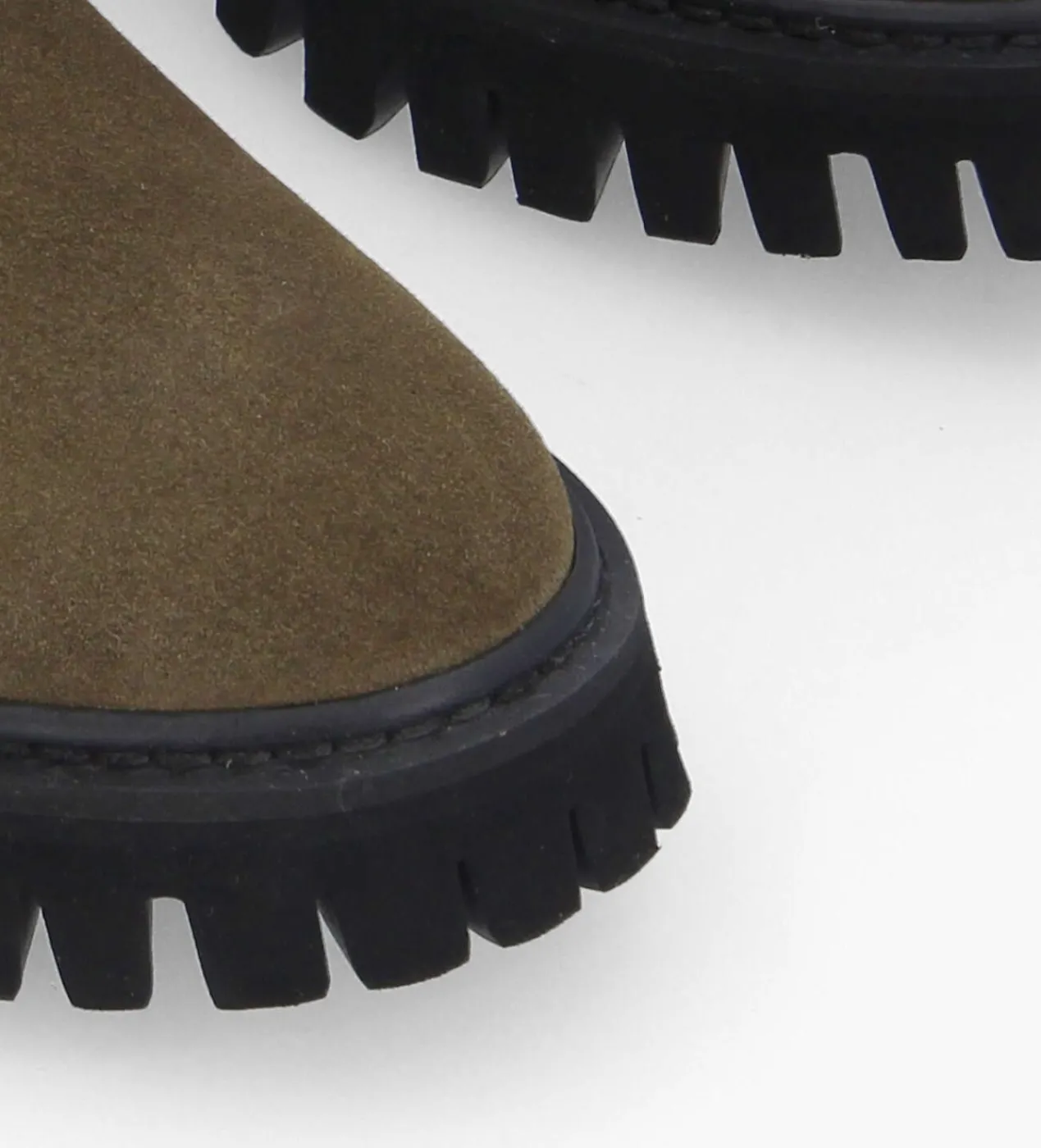 Boot ranger à zip - Gisèle - Cuir velours - Boots - Bottines|Boots - Bottines