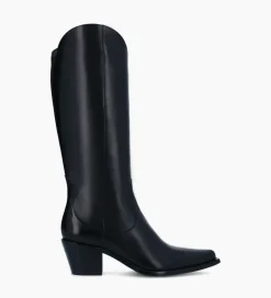 Sale Botte western à talon - Ruby 50 - Cuir de veau lisse brillant - Bottes|Bottes