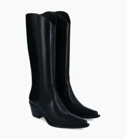 Sale Botte western à talon - Ruby 50 - Cuir de veau lisse brillant - Bottes|Bottes