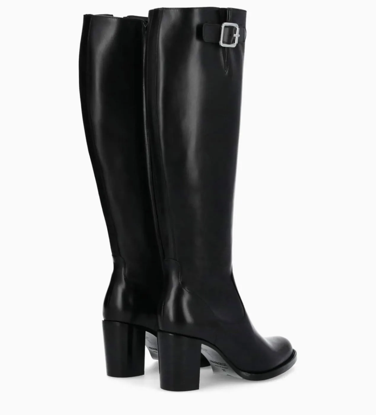 Discount Botte zippée à talon - Legend 70 - Cuir de veau lisse brillant - Bottes