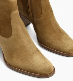 Online Bottine à talon à zip - Legend 70 - Cuir velours - Boots - Bottines