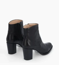 Best Bottine à talon à zip - Legend 70 - Cuir grainé - Boots - Bottines