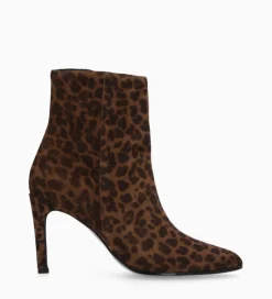 Online Bottine à talon aiguille zippée - Stella 85 - Cuir velours - Boots - Bottines|Boots - Bottines