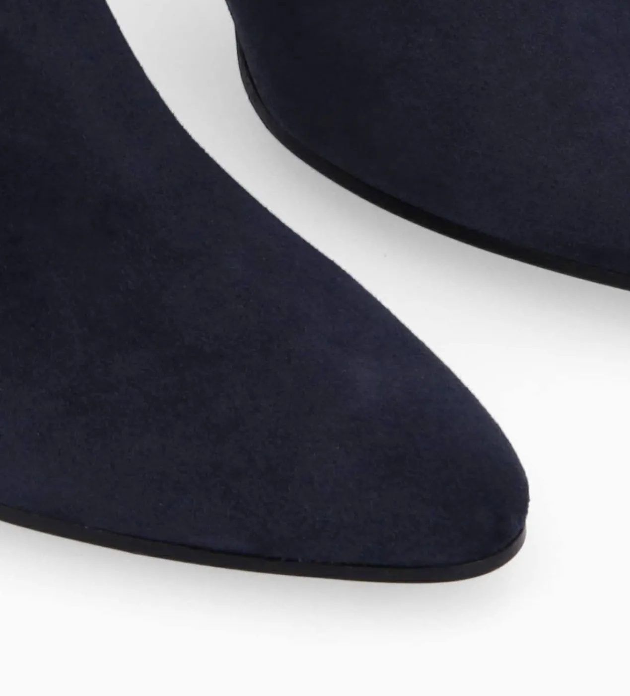 Clearance Bottine à talon aiguille zippée - Stella 65 - Cuir velours - Boots - Bottines|Boots - Bottines