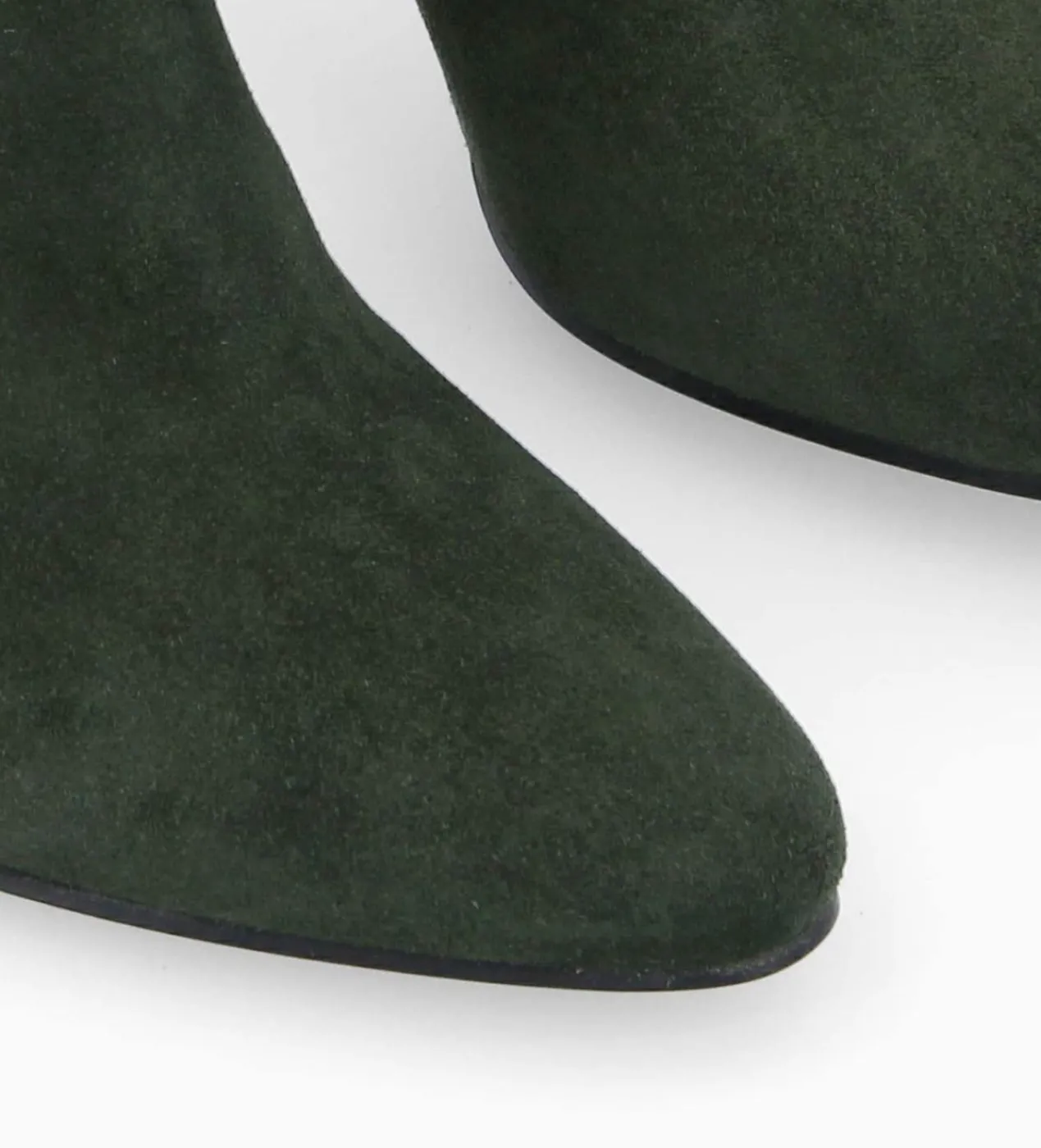 Best Bottine à talon aiguille zippée - Stella 65 - Cuir velours - Boots - Bottines|Boots - Bottines