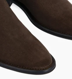 Bottine chelsea - Harri 25 - Cuir velours - Marron foncé Boots - Bottines|Boots - Bottines