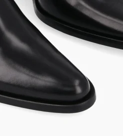 Outlet Bottine chelsea à talon - Jane 70 - Cuir de veau lisse - Boots - Bottines|Santiags