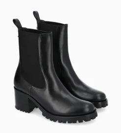 Best Bottine chelsea à talon - Jade 45 - Cuir de veau lisse brillant - Boots - Bottines