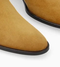 Best Bottine western chelsea - Kim 40 - Cuir velours - Boots - Bottines