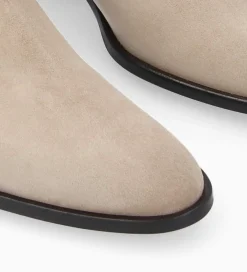 Sale Bottine western chelsea - Kim 40 - Cuir velours - Boots - Bottines