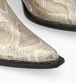 Discount Bottine western chelsea - Sibelle 50 - Cuir imprimé serpent - Boots - Bottines|Boots - Bottines