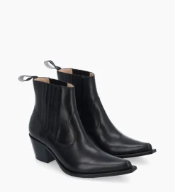 New Bottine western chelsea - Sibelle 50 - Cuir lisse - Boots - Bottines