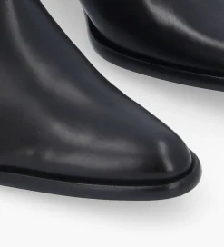 Hot Bottine western zippée à talon - Jane 5 - Cuir lisse - Boots - Bottines