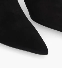 Sale Bottine zippée à talon - Cathleen 65 - Cuir velours - Boots - Bottines|Boots - Bottines