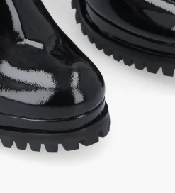 Discount Bottine zippée à talon - Lery 7 - Cuir vernis - Boots - Bottines