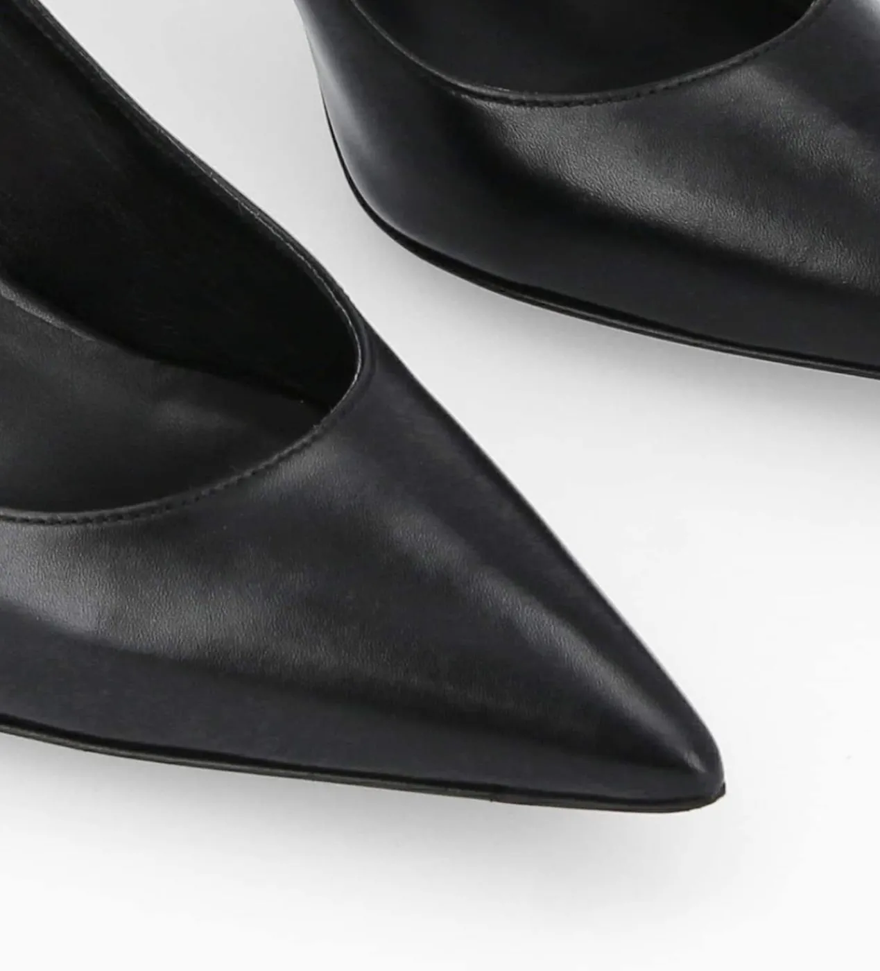 New Escarpin à talon à bout pointu - Iris 65 - Cuir de veau lisse brillant - Escarpins